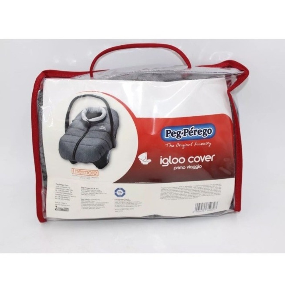 Peg Perego Primo Viaggio Igloo Cover Light Grey Winter Heavy Car Seat Stroller
